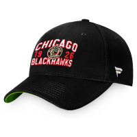 Pánská kšiltovka Fanatics True Classic Unstructured Adjustable Chicago Blackhawks