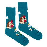 Dětské ponožky Hlemýžď Matej a skřítek Vítek Fusakle