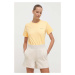 Bavlněné tričko Columbia Boundless Beauty žlutá barva, 2036573