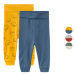 lupilu® Chlapecké kalhoty „Jogger" s BIO bavlnou, 2 kusy (baby/infant#male#ne)
