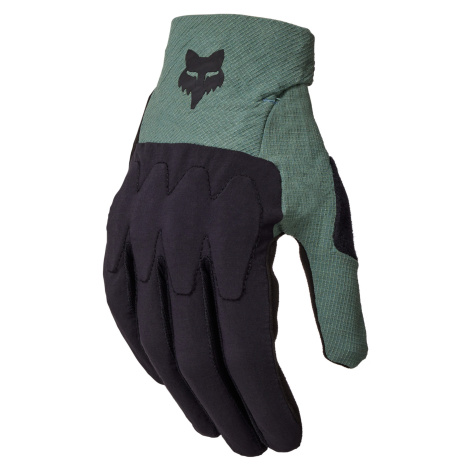 Cyklo rukavice Fox Defend D30 Glove Hunter zelená