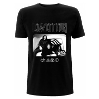 Led Zeppelin tričko, Icon Logo Photo Black, pánské