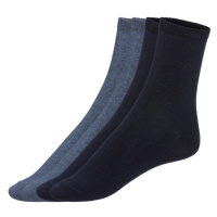 esmara® Dámské ponožky s BIO bavlnou, 4 páry (modrá / navy modrá)