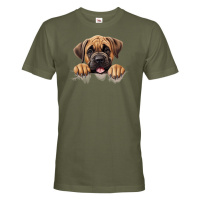 Pánské tričko s potiskem Mastiff - vtipné tričko