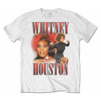 Whitney Houston tričko, 90s Homage White, pánské