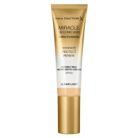 Max Factor Miracle Second Skin hydratační krémový make-up SPF 20 odstín 02 Fair Light 30 ml