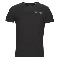 Tommy Hilfiger CN SS TEE LOGO Černá