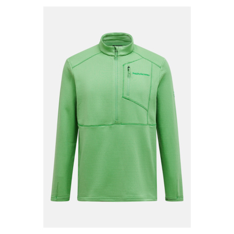Mikina peak performance m trail polartec half zip peppermint