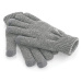Beechfield Zimní rukavice B490 Heather Grey