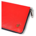 Bagind Donna Red - kožená dámská peněženka červená