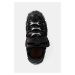 Kožené sneakers boty New Rock Nomada Negro + Tower Negro Lateral E14 Acero černá barva, M-106-S1