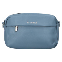 Malá volnočasová koženková crossbody Gerald, světle modrá