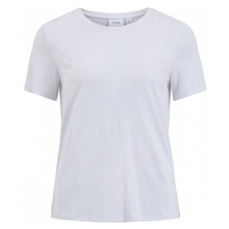 Vila Modala O Neck T-Shirt - Optical Snow Bílá