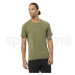 Salomon Runlife SS Tee M LC2138900 - deep lichen green heather