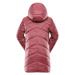 Dětský kabát Alpine Pro TABAELO - tmavě růžová