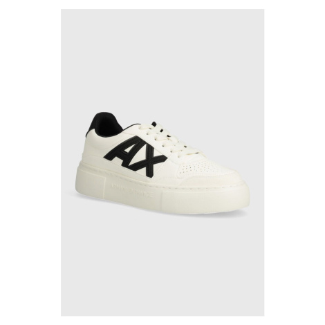 Sneakers boty Armani Exchange béžová barva, XDX147 XV830 T052