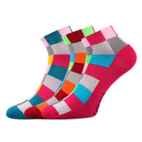 Lonka Becube Unisex trendy ponožky - 3 páry BM000000619000101736 mix D