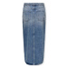 Only Gianna Belted Skirt - Medium Blue Denim Modrá