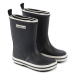 BUNDGAARD CLASSIC RUBBER BOOT Black | Dětské barefoot holínky