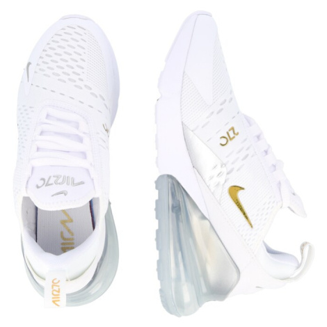 Nike Sportswear Sneaker 'AIR MAX 270' bílá / zlatě žlutá / šedá | Modio.cz