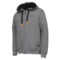 Savage gear mikina classic zip hoodie grey melange