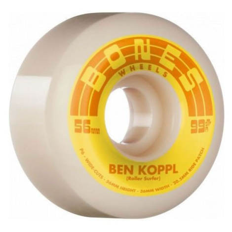 SK8 KOLA BONES KOPPL ROLLERSURFER STF V6 - bílá