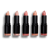 Revolution PRO Sada rtěnek Blushed Nudes (Lipstick Collection) 5 x 3,2 g