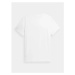 Pánské tričko 4FSS23TTSHM309-10S bílé - 4F