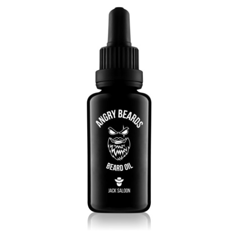 Angry Beards Jack Saloon Beard Oil olej na vousy 30 ml