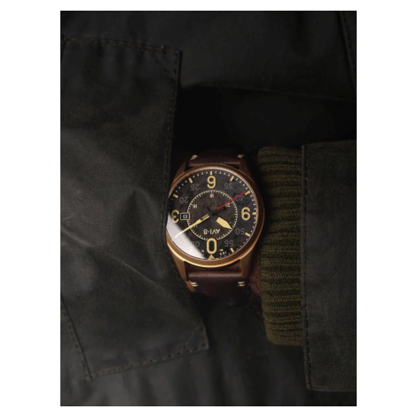 AVI-8 AV-4090-06 Spitfire Bronze Automatik 42mm 5ATM