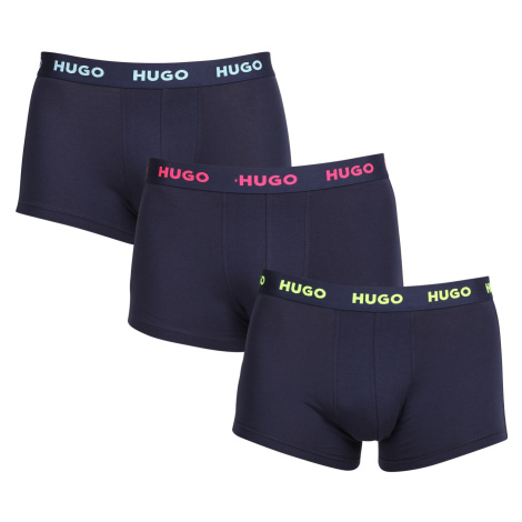 3PACK pánské boxerky HUGO vícebarevné (50469766 414) Hugo Boss