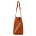 Luxusní dámská kabelka přes rameno NOBO Quentina, oranžová