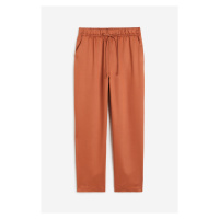 H & M - Kalhoty ze směsi lyocellu - oranžová