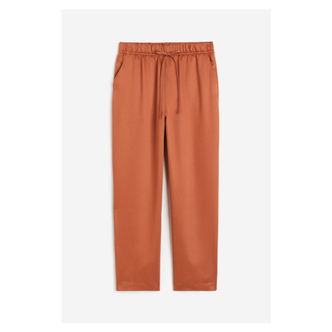 H & M - Kalhoty ze směsi lyocellu - oranžová H&M