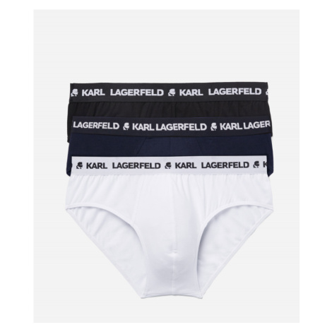 Spodní prádlo karl lagerfeld logo briefs set 3-pack různobarevná
