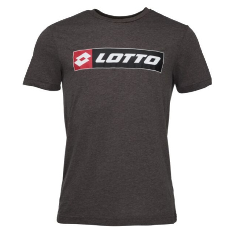 Lotto LOGO TEE Pánské tričko, šedá, velikost