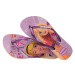 Havaianas dívčí žabky Disney Na vlásku Locika 4123328-0121 Beige