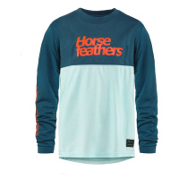 Horsefeathers Fury Ls Youth Bike T-Shirt modrá