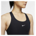 Nike SWOOSH Dámská sportovní podprsenka, černá, velikost