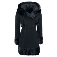 Hell Bunny Sarah Jane Coat Dámský kabát černá