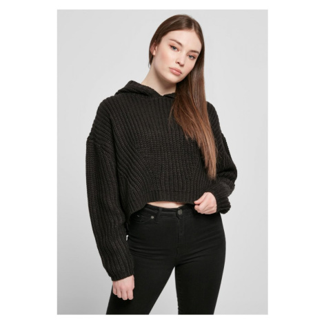 Ladies Oversized Hoody Sweater - black Urban Classics