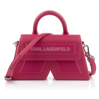 Kabelka karl lagerfeld ikon/k cb leather persian red