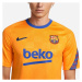 Nike FC BARCELONA DRI-FIT Pánské fotbalové tričko, oranžová, velikost