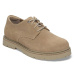 Semišové polobotky Birkenstock Highwood Lace Low hnědá barva, na plochém podpatku, 1029696