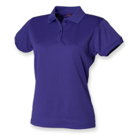Henbury Dámské funkční polo tričko H476 Bright Purple