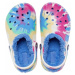 Dětské boty Crocs CLASSIC LINED TIE DYE modrá