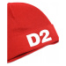 Čepice dsquared2 hat červená