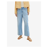 Světle modré dámské široké džíny Tom Tailor - Dámské