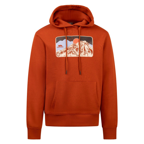 Oranžové pánské sportovní mikiny přes hlavu