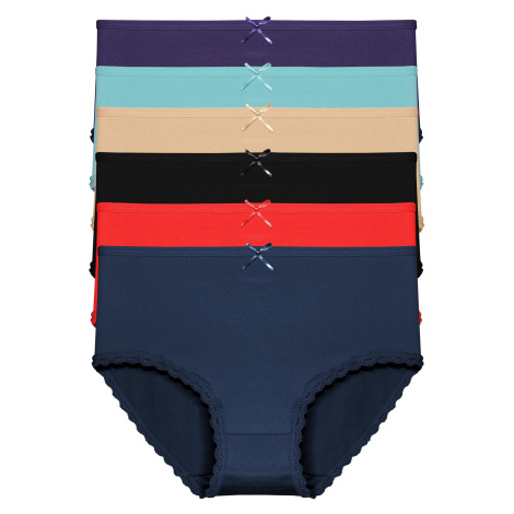 Ariela klasické kalhotky s krajkou 9075 - 3bal vícebarevná